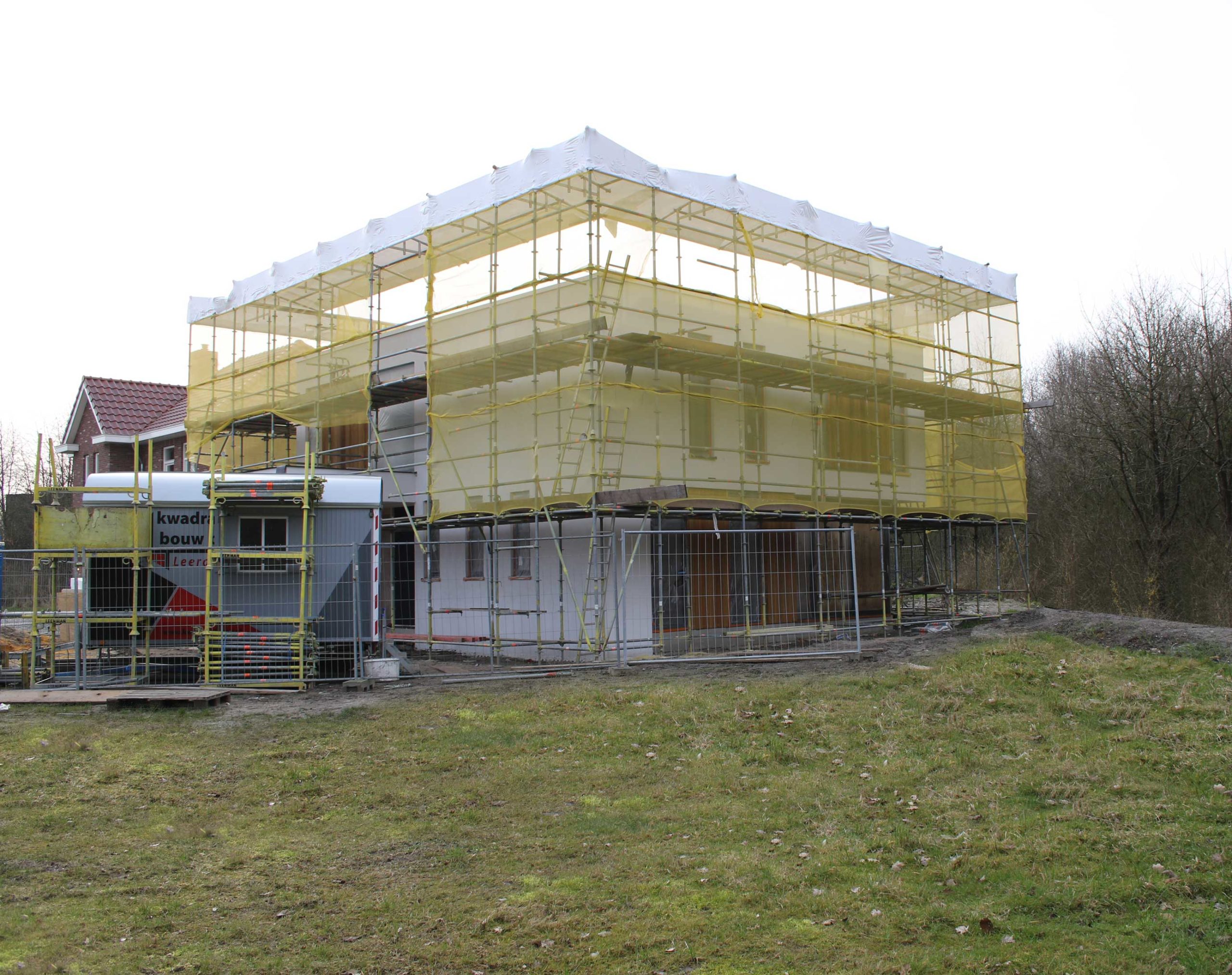 Vrijstaande villa in aanbouw Almere Noorderplassen West| Olof Architects