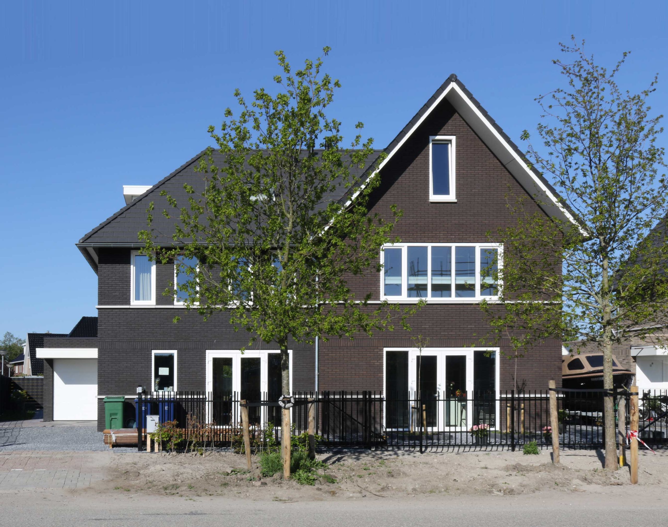 Twee-onder-een-kap woningen Almere Vogelhorst | Olof Architects
