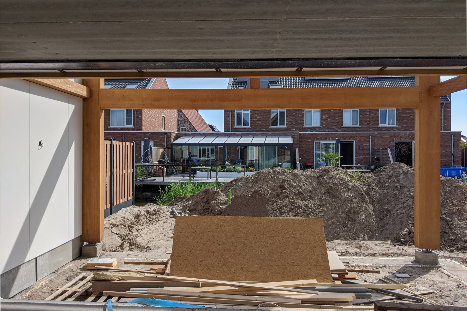 Luxueuze schuurvilla in aanbouw Almere Nobelhorst | Olof Architects